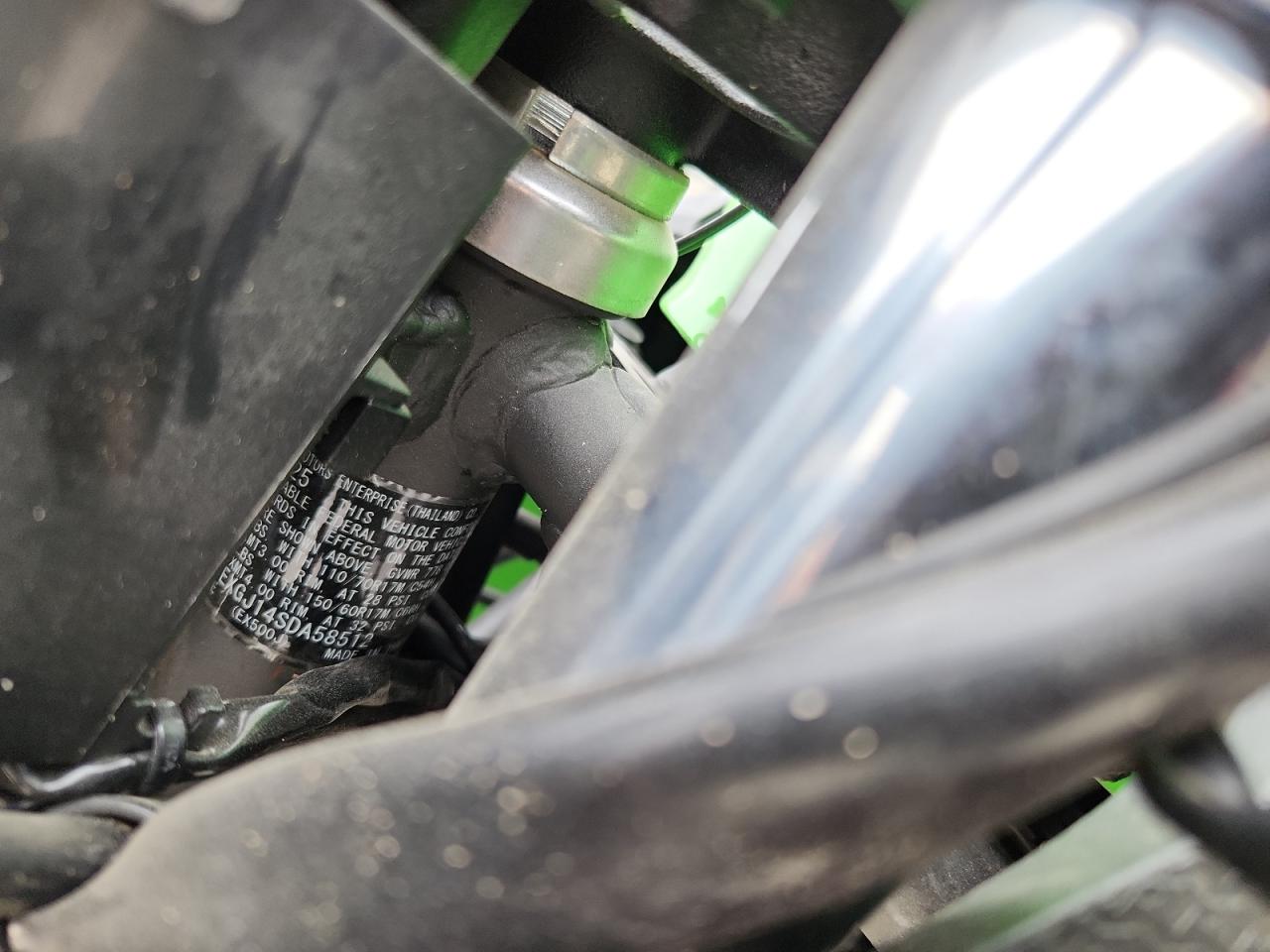 2025 Kawasaki Ex500 A VIN: ML5EXGJ14SDA58512 Lot: 93320725