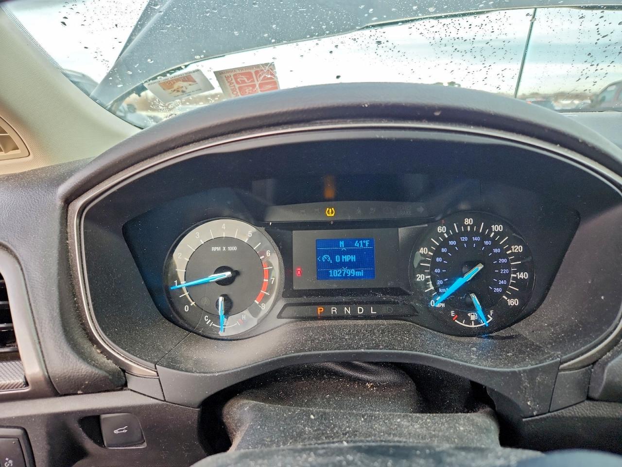 2017 Ford Fusion S VIN: 3FA6P0G7XHR176113 Lot: 93761015