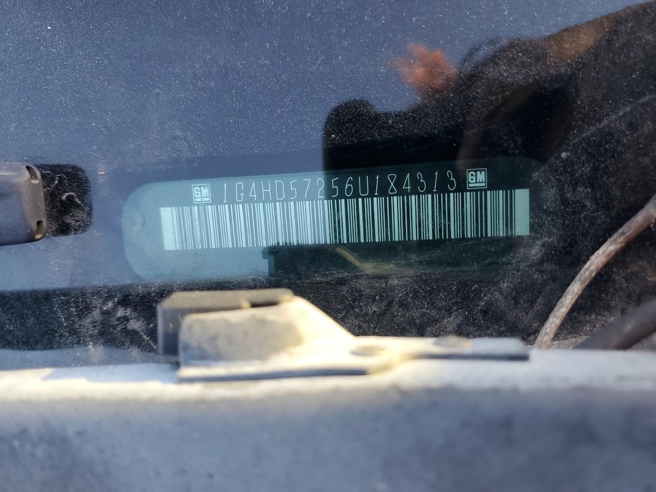 2006 Buick Lucerne Cxl VIN: 1G4HD57256U184313 Lot: 91911235