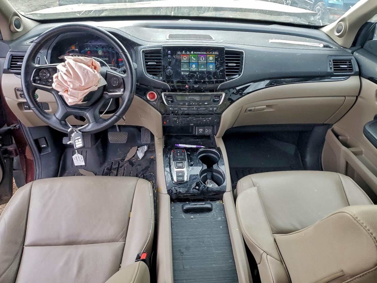 2021 Honda Pilot Touring VIN: 5FNYF6H97MB025282 Lot: 93763545