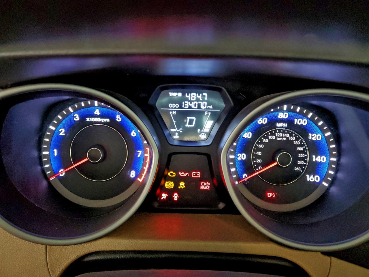 2012 Hyundai Elantra Gls VIN: KMHDH4AEXCU369131 Lot: 93734395