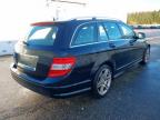 2008 MERCEDES-BENZ C CLASS C200K SPORT 5DR AUTO for sale at Copart WHITBURN