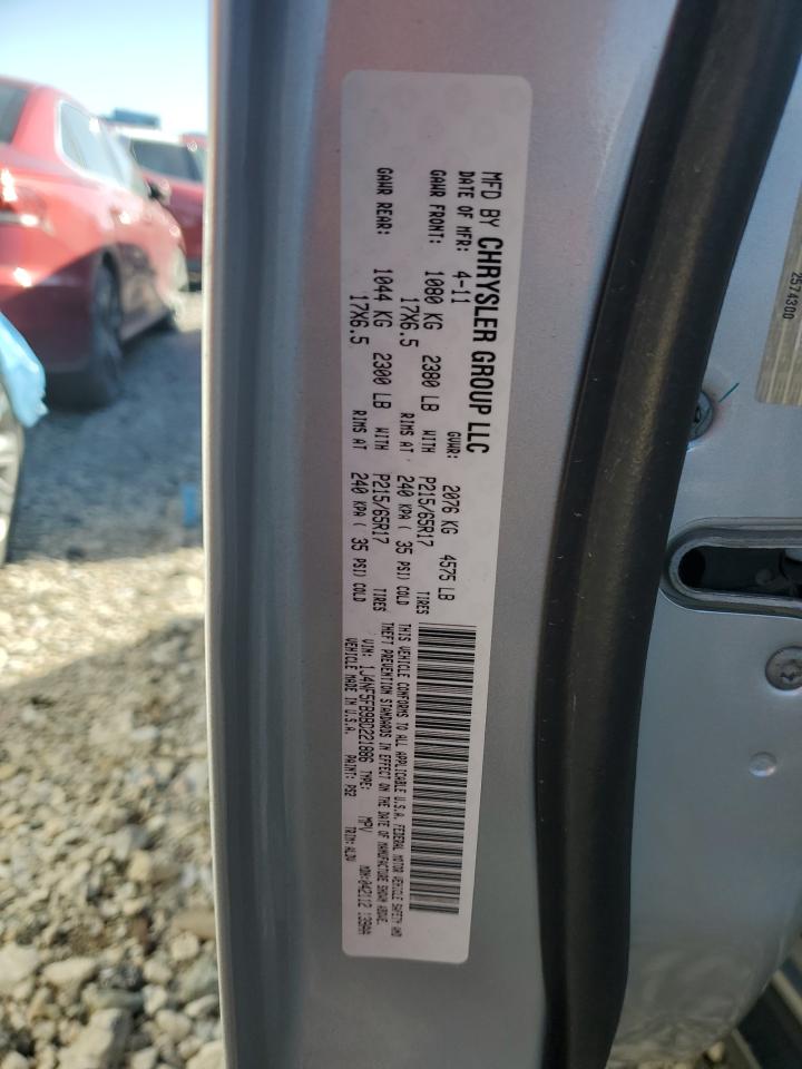 2011 Jeep Compass Limited VIN: 1J4NF5FB9BD221886 Lot: 91329985