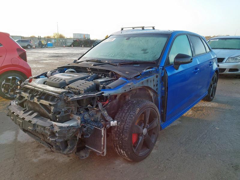 2018 AUDI A3 S3 TFSI QUATTRO BLACK EDITION 5DR S TRONIC for sale at Copart YORK