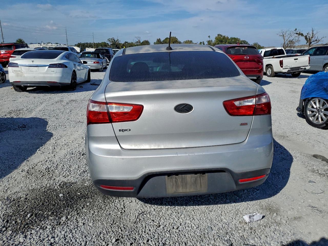 2014 Kia Rio Lx VIN: KNADM4A38E6356834 Lot: 93852165