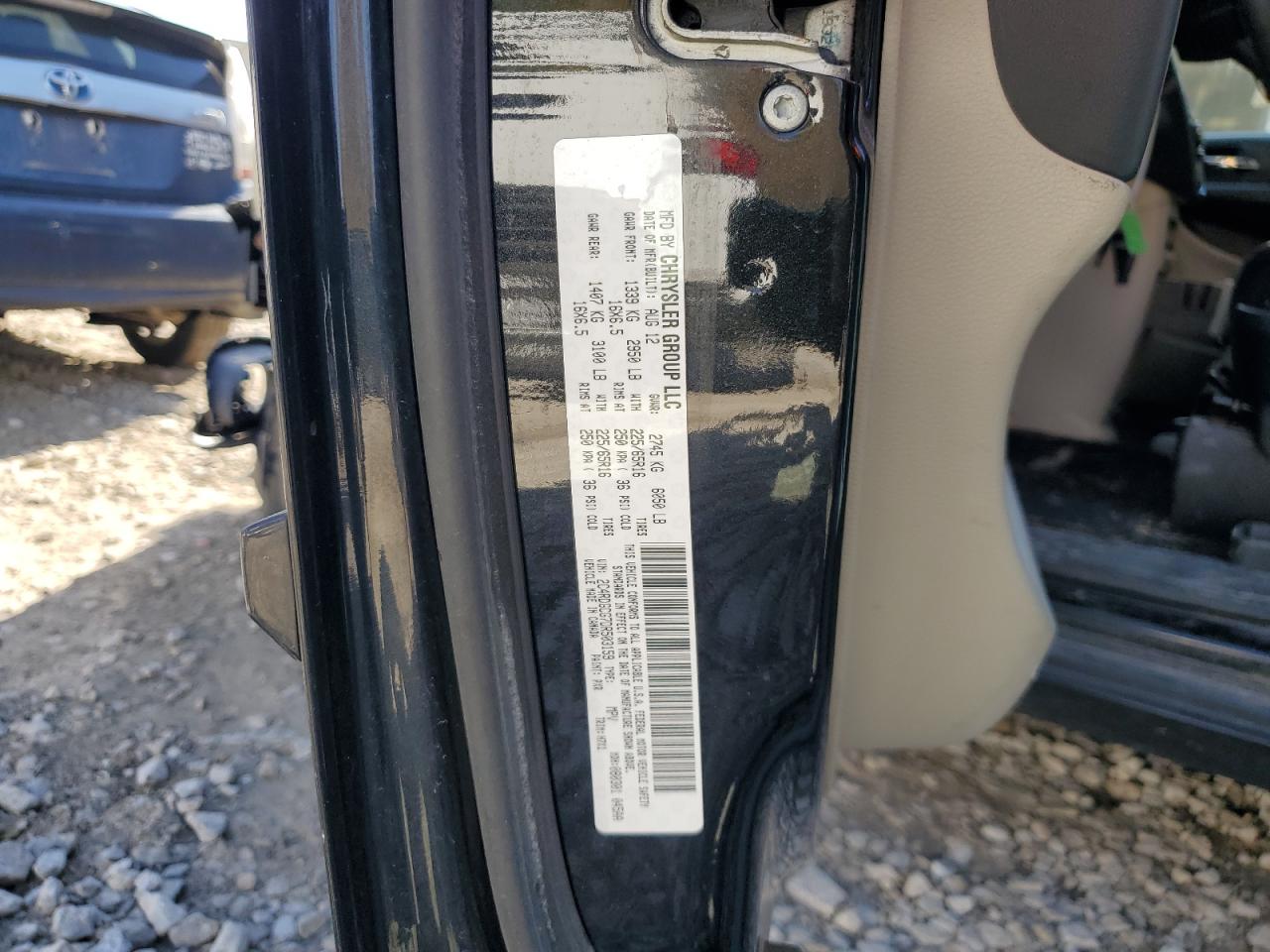 2013 Dodge Grand Caravan Sxt VIN: 2C4RDGCG7DR503159 Lot: 91684765