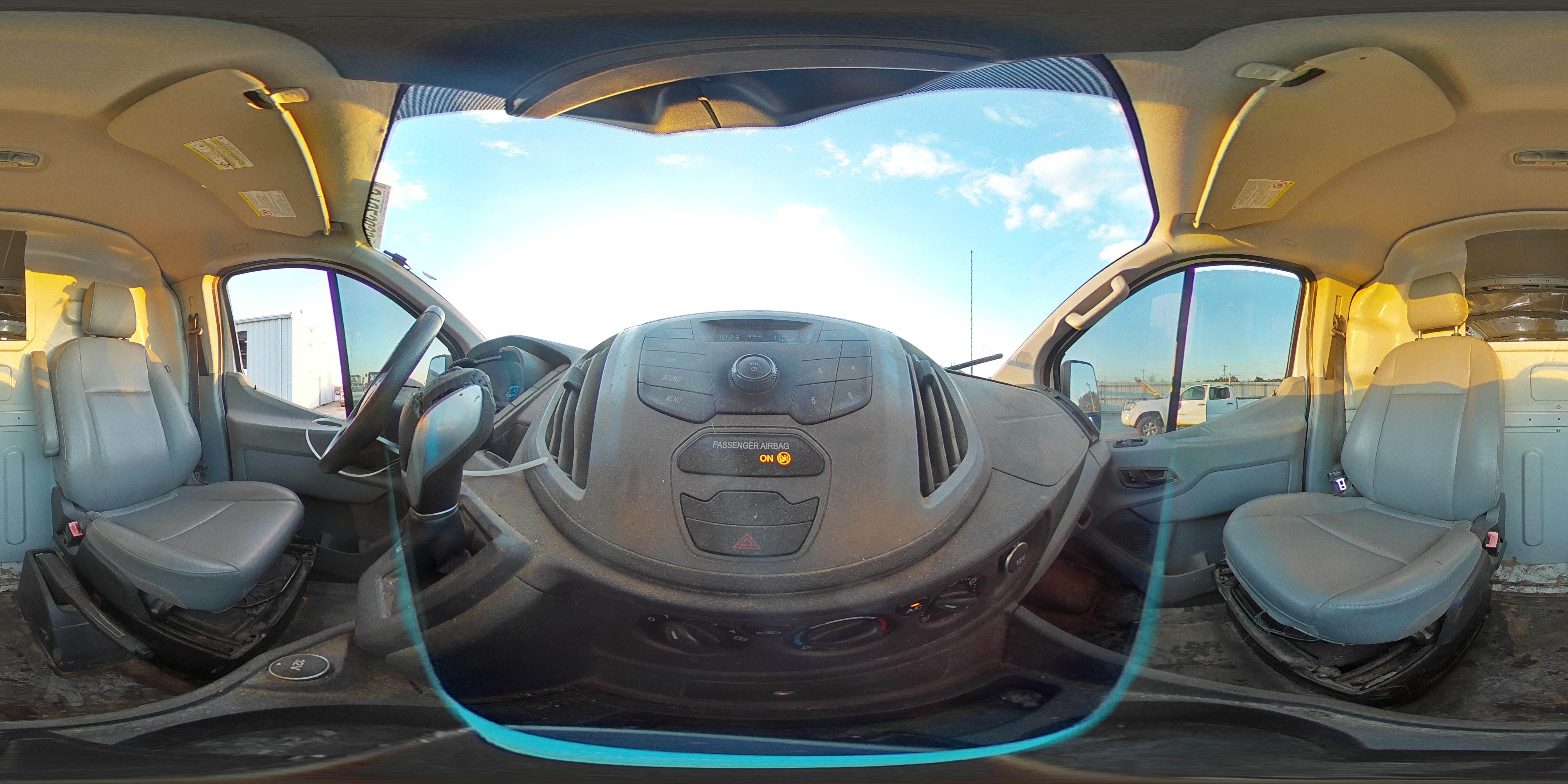 2017 Ford Transit Van T-250 Lo VIN: 1FTYR1ZM0HKA10791 Lot: 91625835