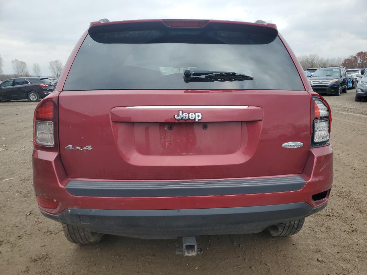 2017 Jeep Compass Latitude VIN: 1C4NJDEB8HD121657 Lot: 92063425