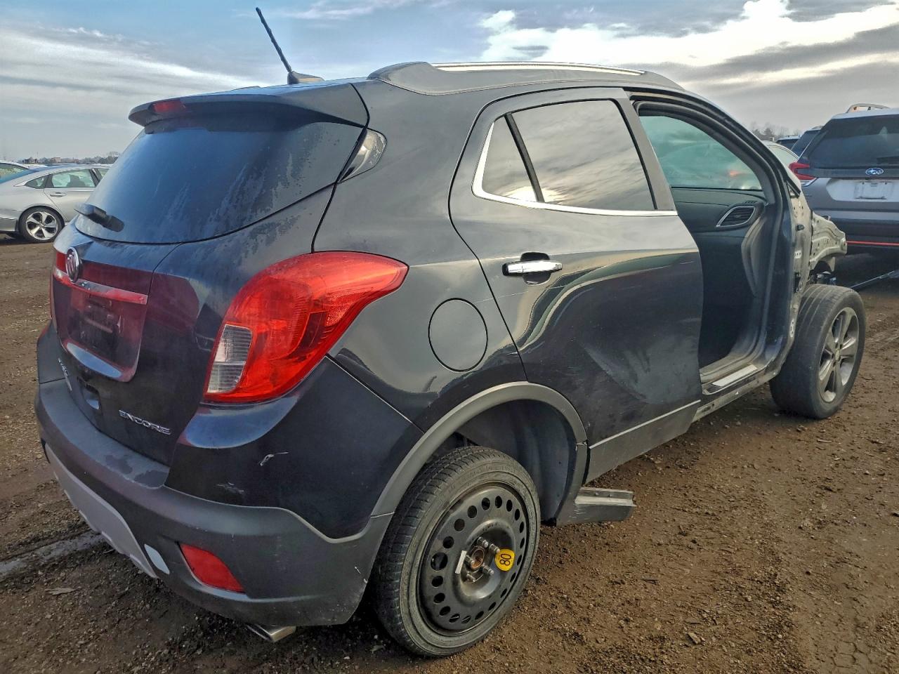 2014 Buick Encore Convenience black suv gasoline KL4CJBSB4EB539957 photo #4