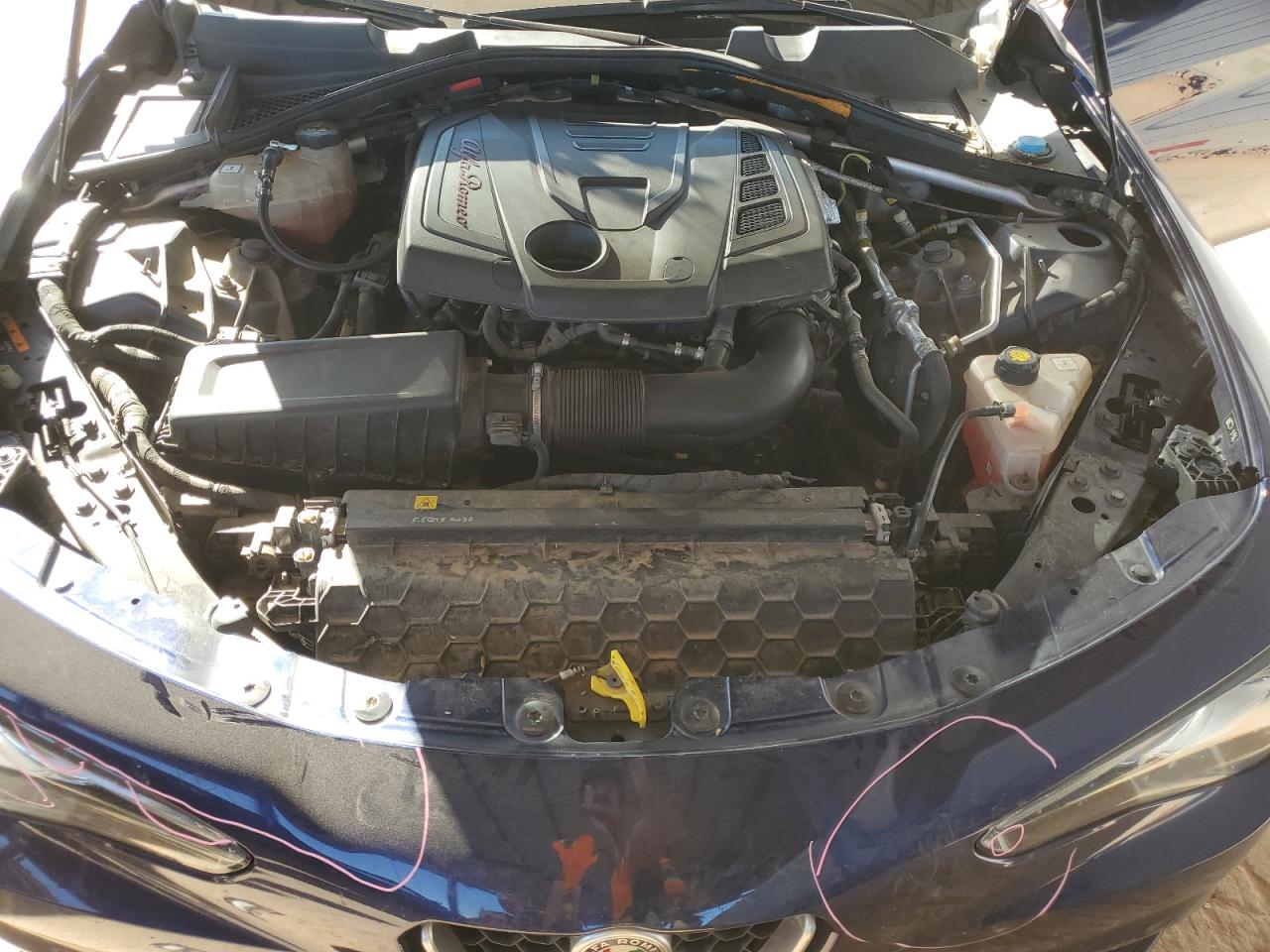 2018 Alfa Romeo Giulia Ti Q4 VIN: ZARFAEEN0J7567414 Lot: 92266595