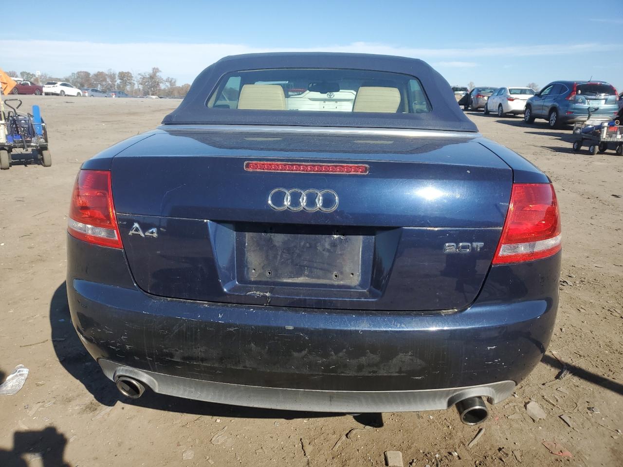 2007 Audi A4 2.0T Cabriolet VIN: WAUAF48H57K016937 Lot: 91468975