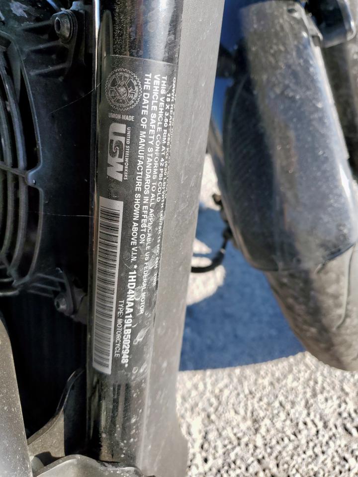 2020 Harley-Davidson Xg500 VIN: 1HD4NAA19LB502948 Lot: 92014345