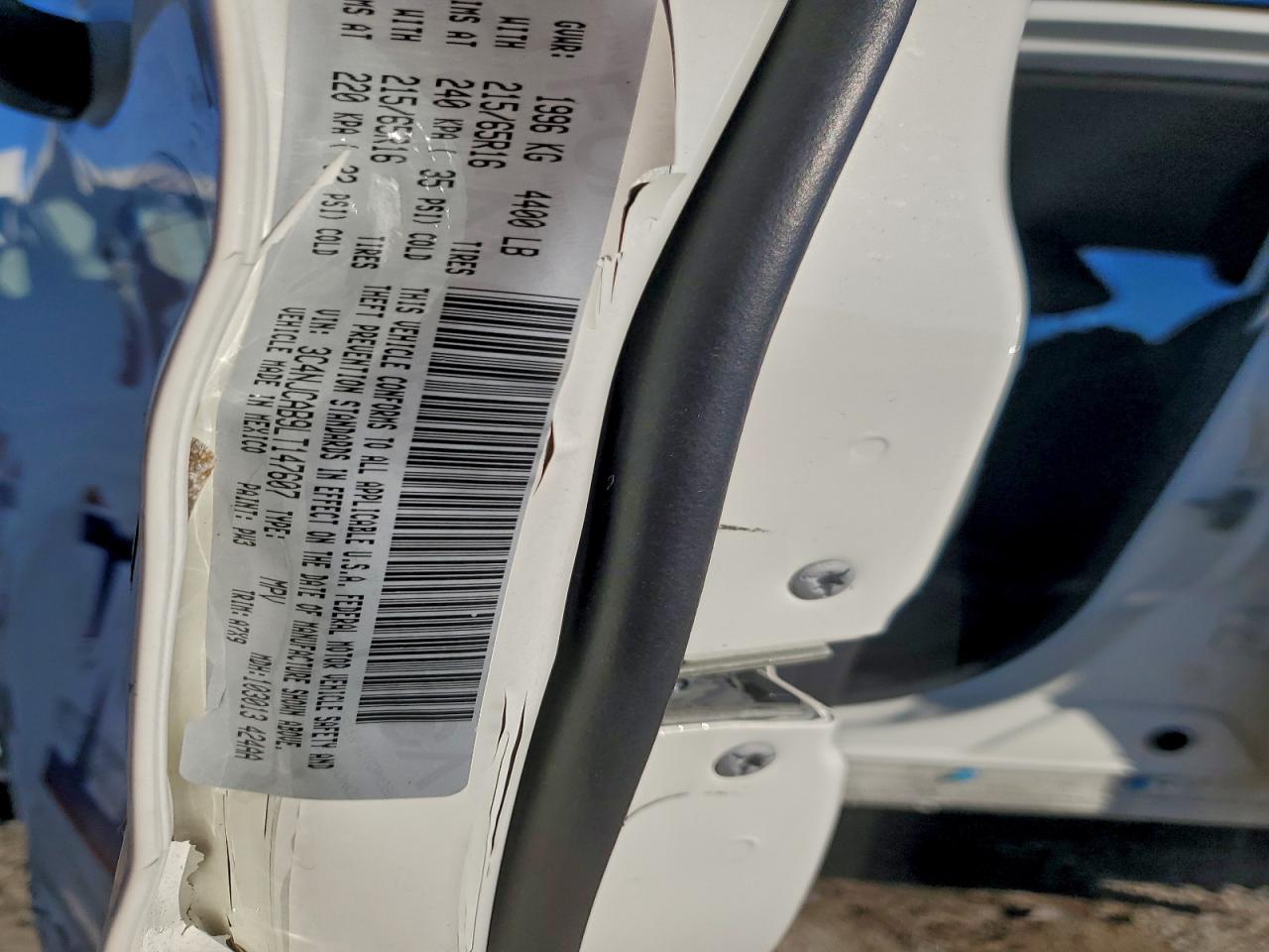 2020 Jeep Compass Sport VIN: 3C4NJCAB9LT147607 Lot: 93628245