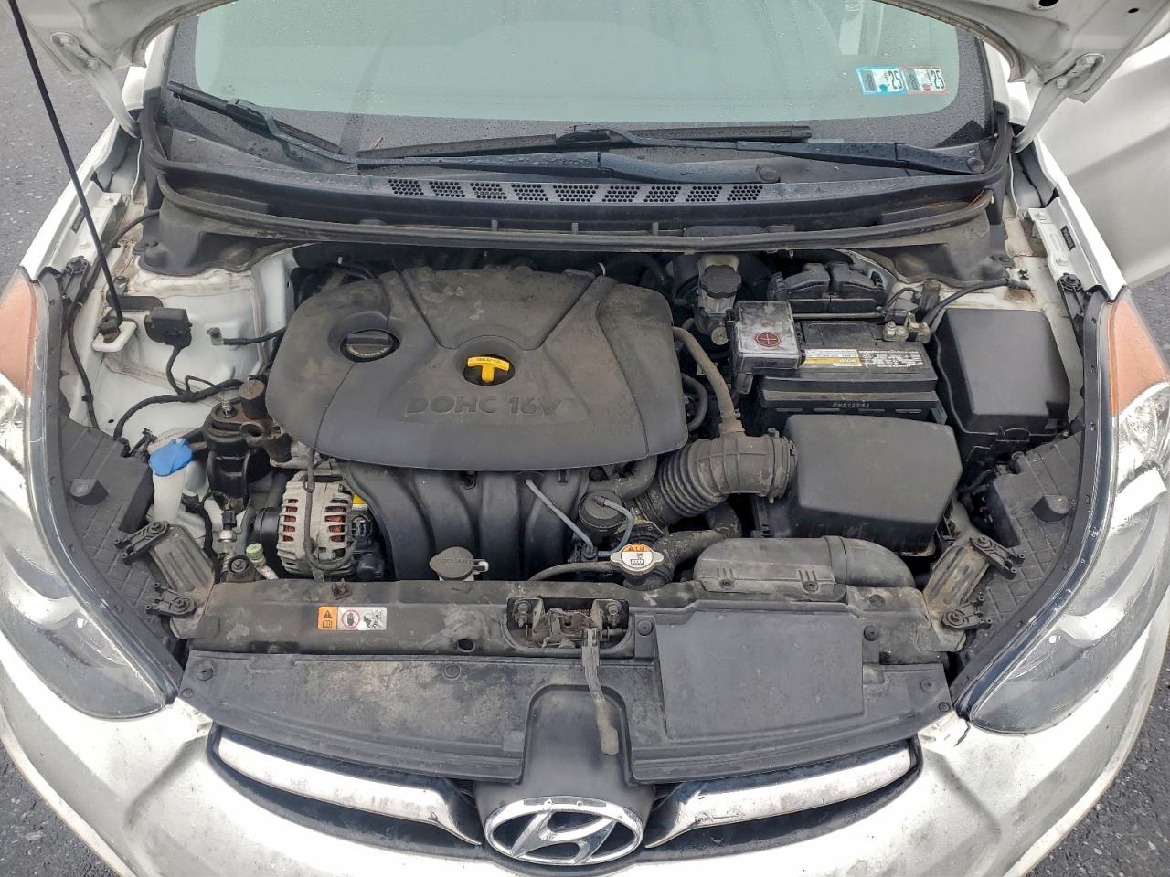 2013 Hyundai Elantra Gls VIN: 5NPDH4AEXDH296570 Lot: 94498985