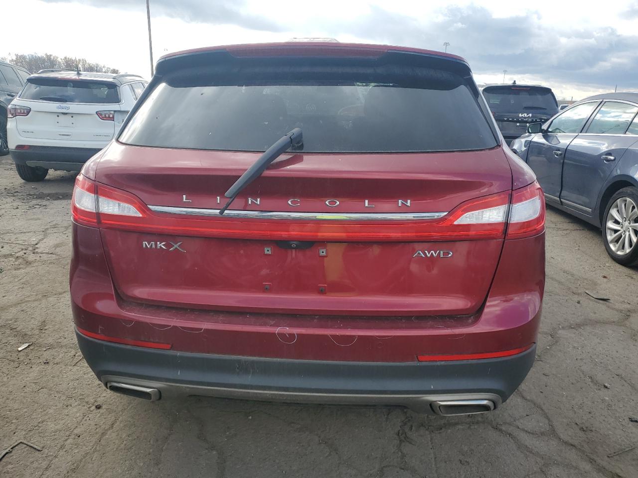 2016 Lincoln Mkx Reserve VIN: 2LMTJ8LR9GBL67264 Lot: 92091815