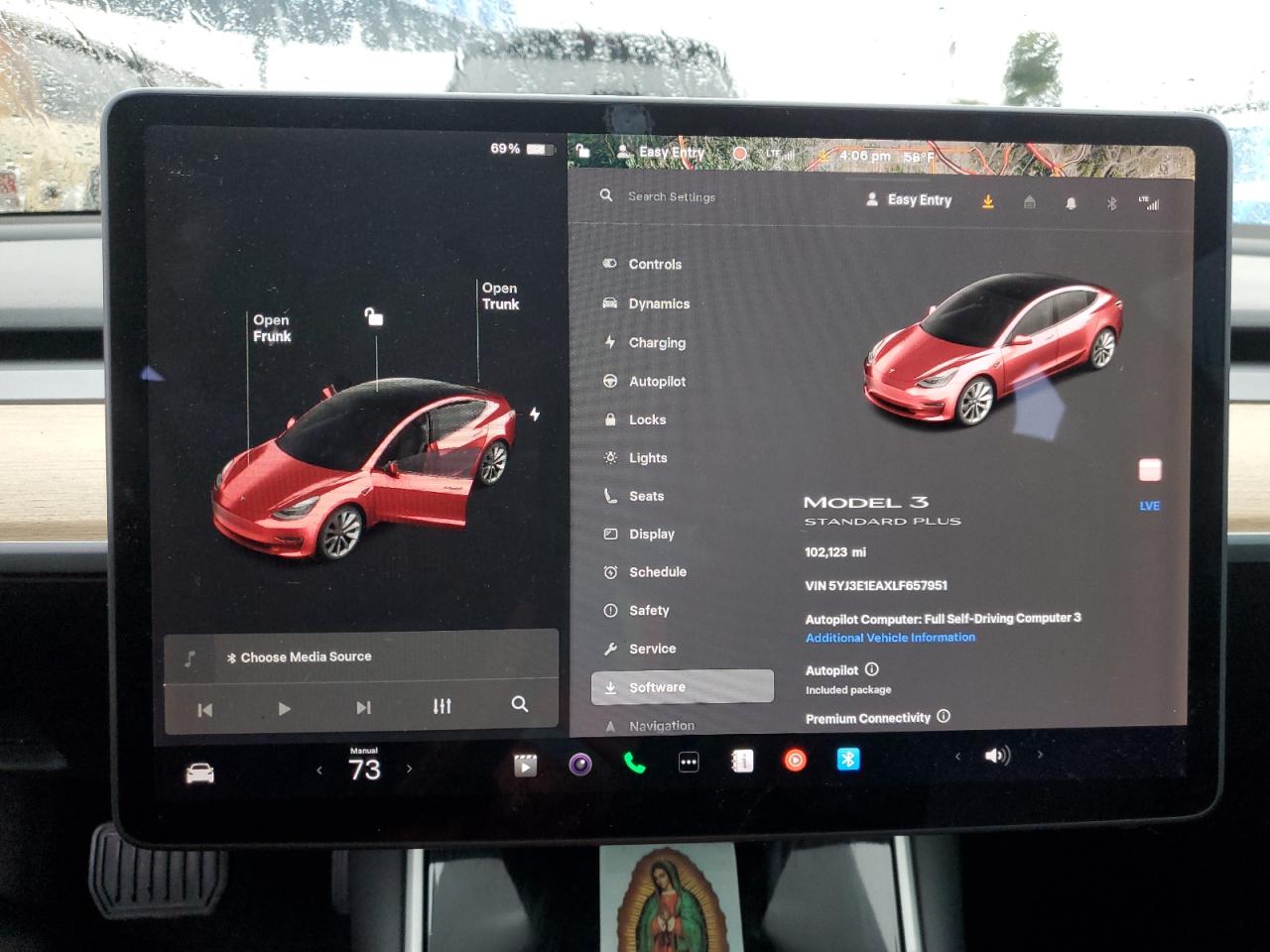 2020 Tesla Model 3 VIN: 5YJ3E1EAXLF657951 Lot: 94081265