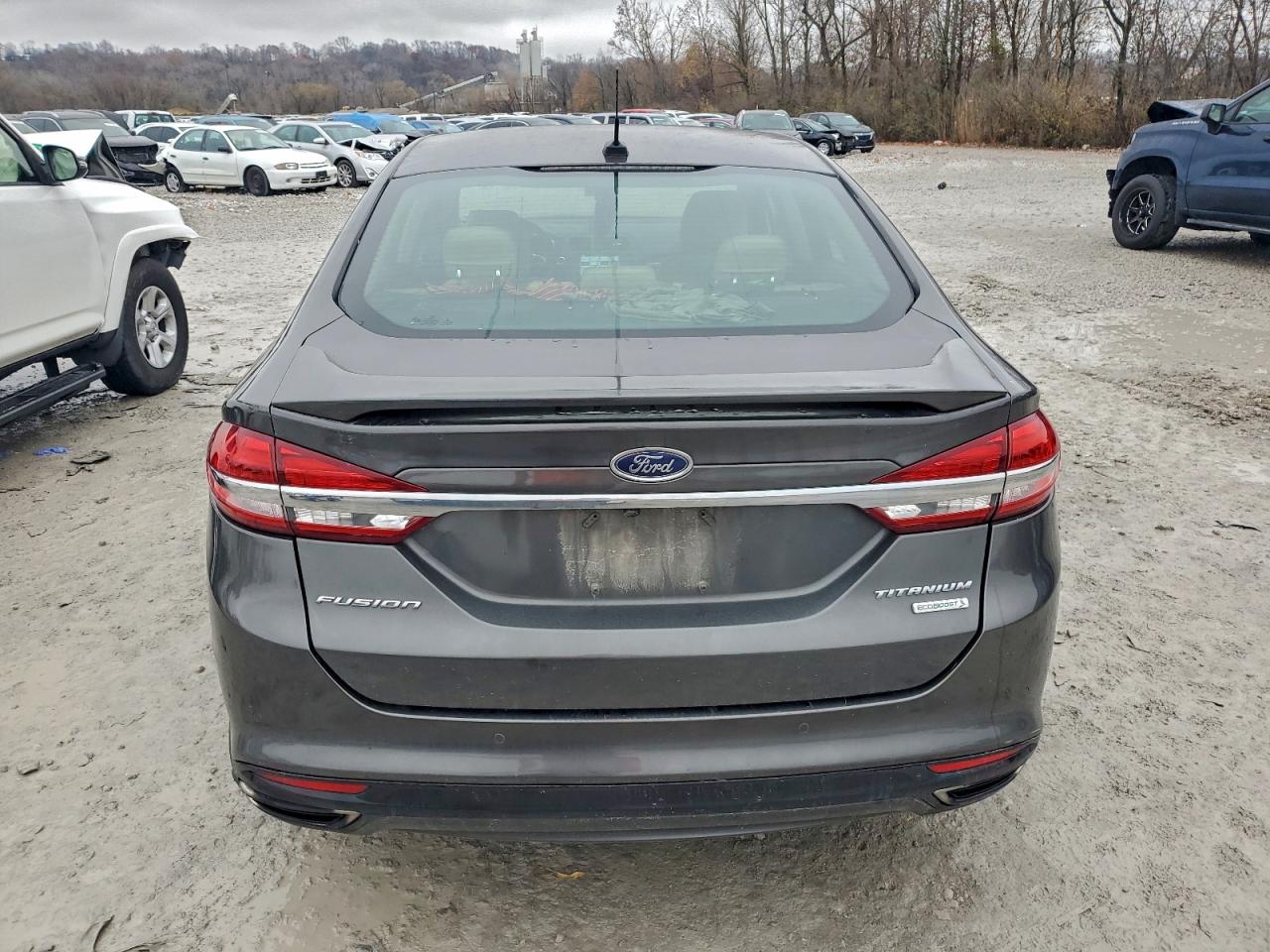 2017 Ford Fusion Titanium VIN: 3FA6P0K95HR149104 Lot: 93111145
