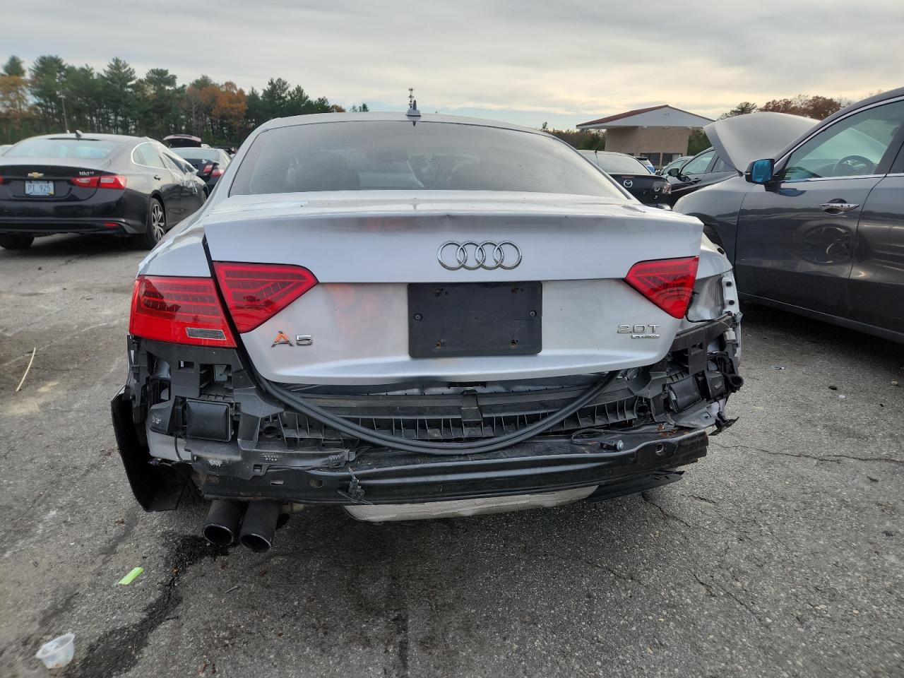 2015 Audi A5 Premium Plus VIN: WAUMFAFR4FA016276 Lot: 89634255