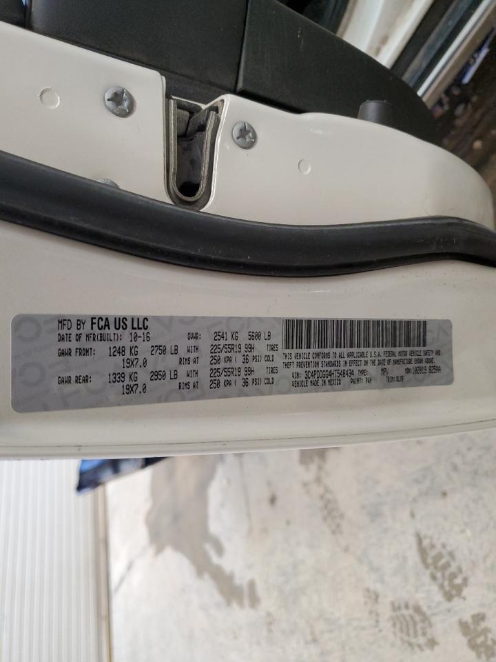 2017 Dodge Journey Crossroad VIN: 3C4PDDGG4HT548434 Lot: 92608605