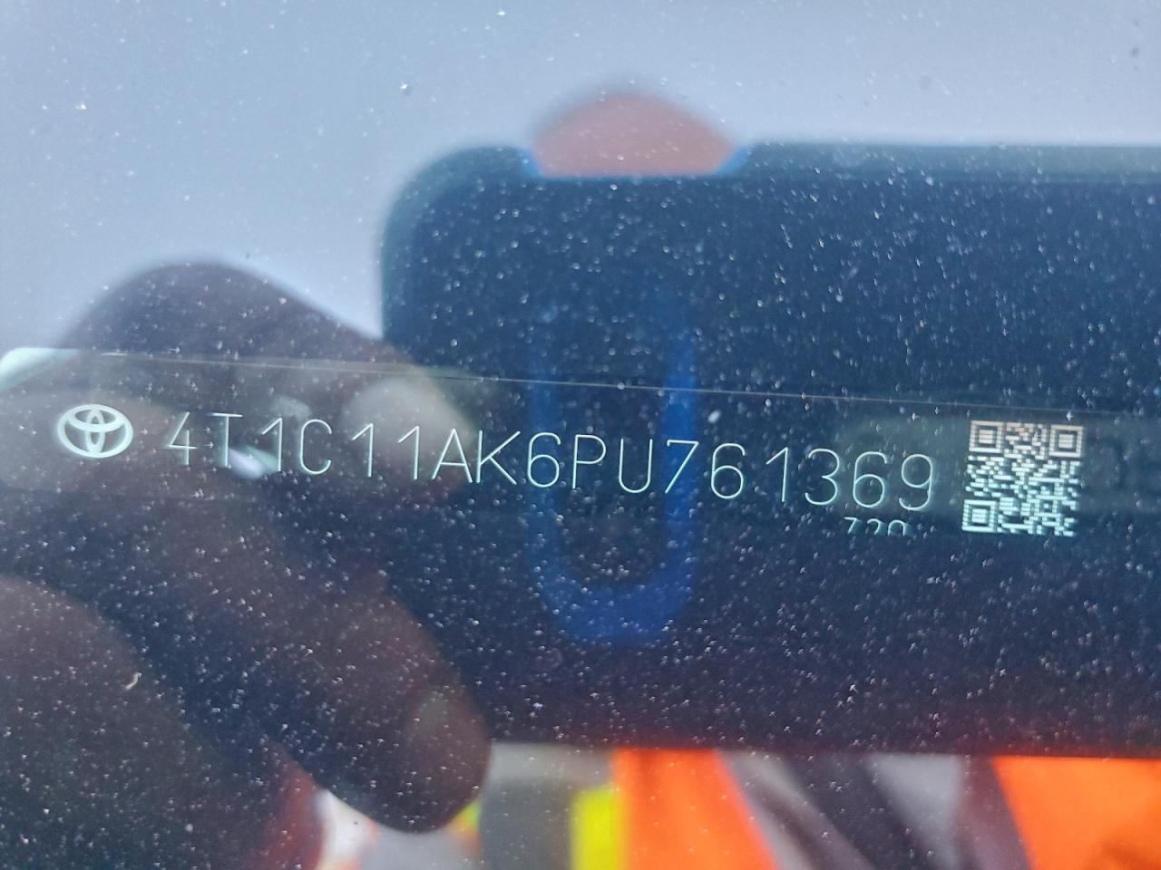 2023 Toyota Camry Le VIN: 4T1C11AK6PU761369 Lot: 95105025