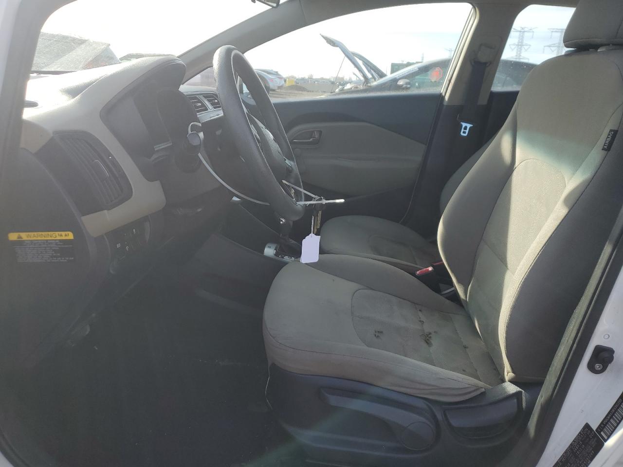 2014 Kia Rio Lx VIN: KNADM4A39E6395299 Lot: 92594225