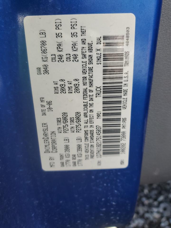 2007 Dodge Ram 1500 St VIN: 1D7HU18217S145037 Lot: 93337575