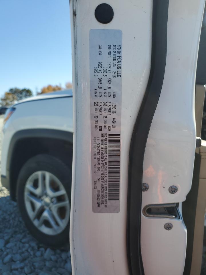 2018 Jeep Compass Sport VIN: 3C4NJCAB6JT319024 Lot: 91902795