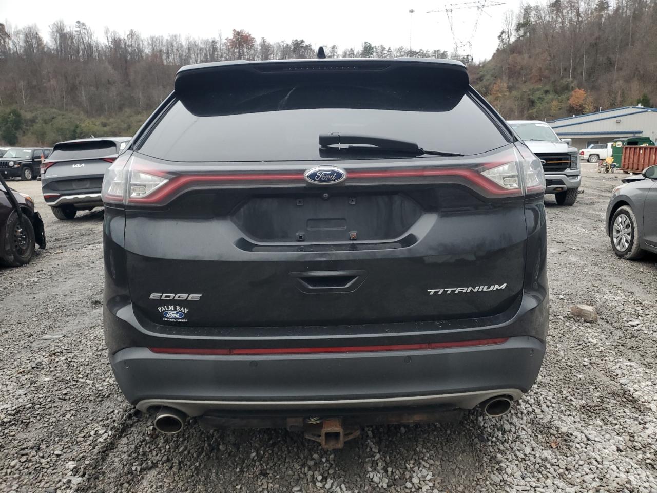2015 Ford Edge Titanium VIN: 2FMTK3K89FBB40904 Lot: 92624515