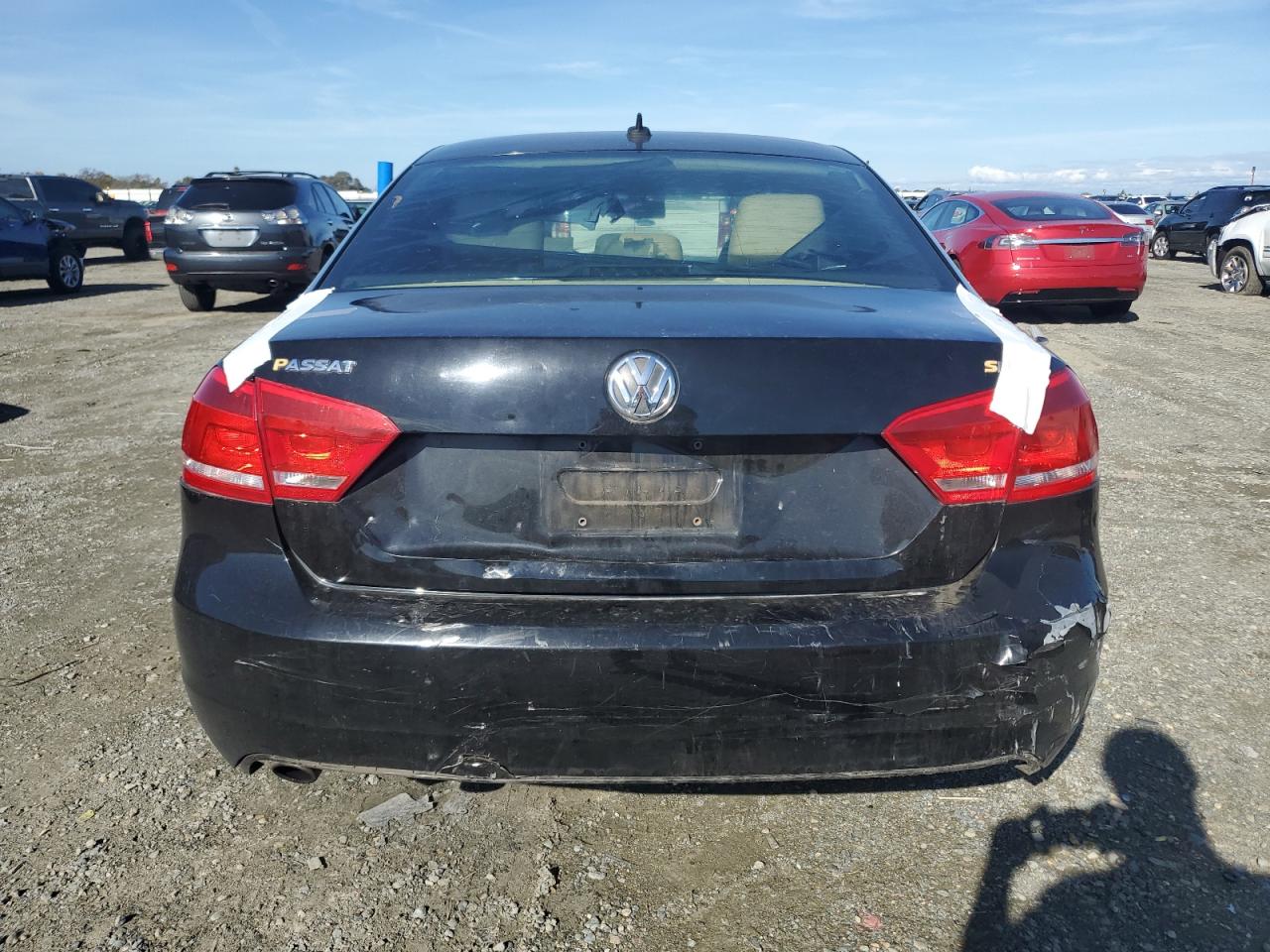 2012 Volkswagen Passat Se VIN: 1VWBP7A34CC040488 Lot: 91448485