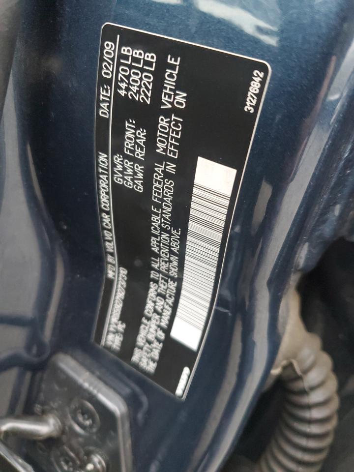 2009 Volvo S60 2.5T VIN: YV1RS592792737310 Lot: 93179415