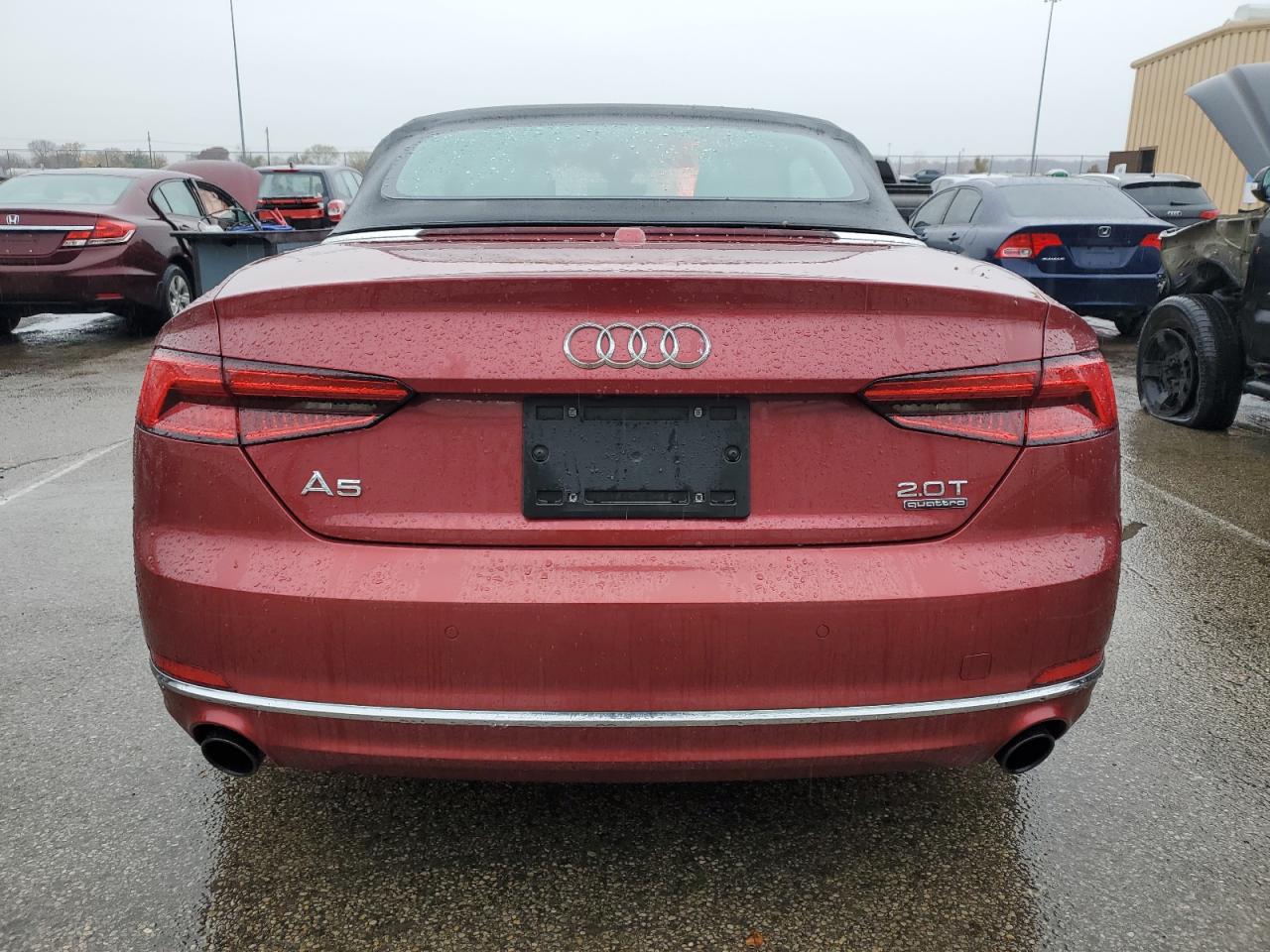 2018 Audi A5 Premium Plus VIN: WAUYNGF57JN002863 Lot: 92913105