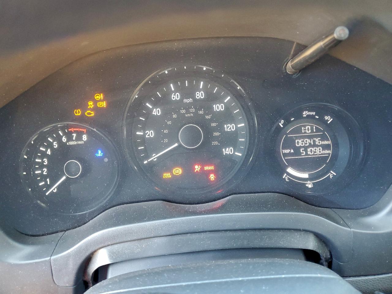 2016 Honda Hr-V Ex VIN: 3CZRU5H51GM731482 Lot: 94795785