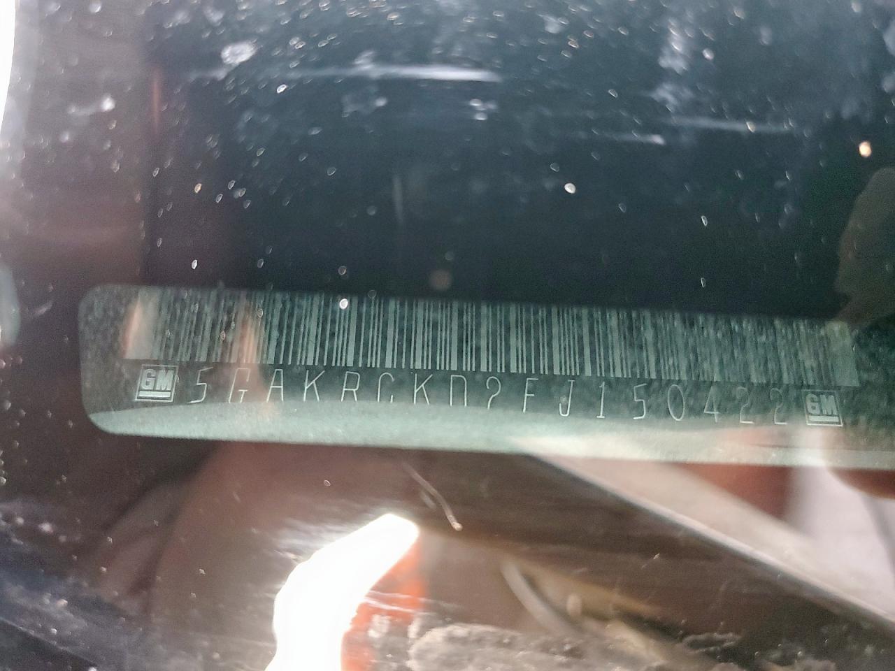 2014 Buick Enclave VIN: 5GAKRCKD2EJ150422 Lot: 92309985