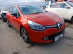 2016 RENAULT CLIO 1.2 16V DYNAMIQUE NAV 5DR for sale at Copart PETERLEE