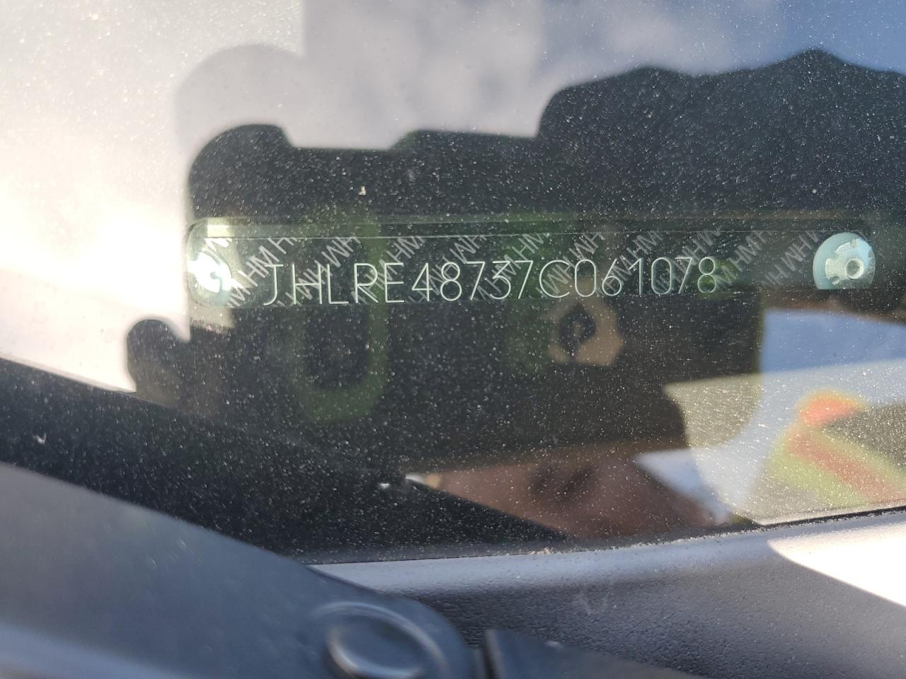 2007 Honda Cr-V Exl VIN: JHLRE48737C061078 Lot: 91236945