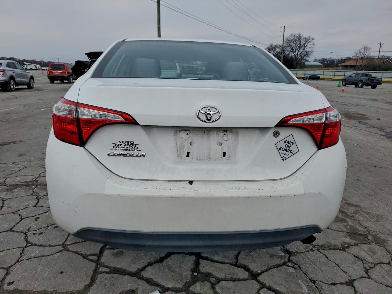 2016 Toyota Corolla L VIN: 2T1BURHE4GC631738 Lot: 93954185