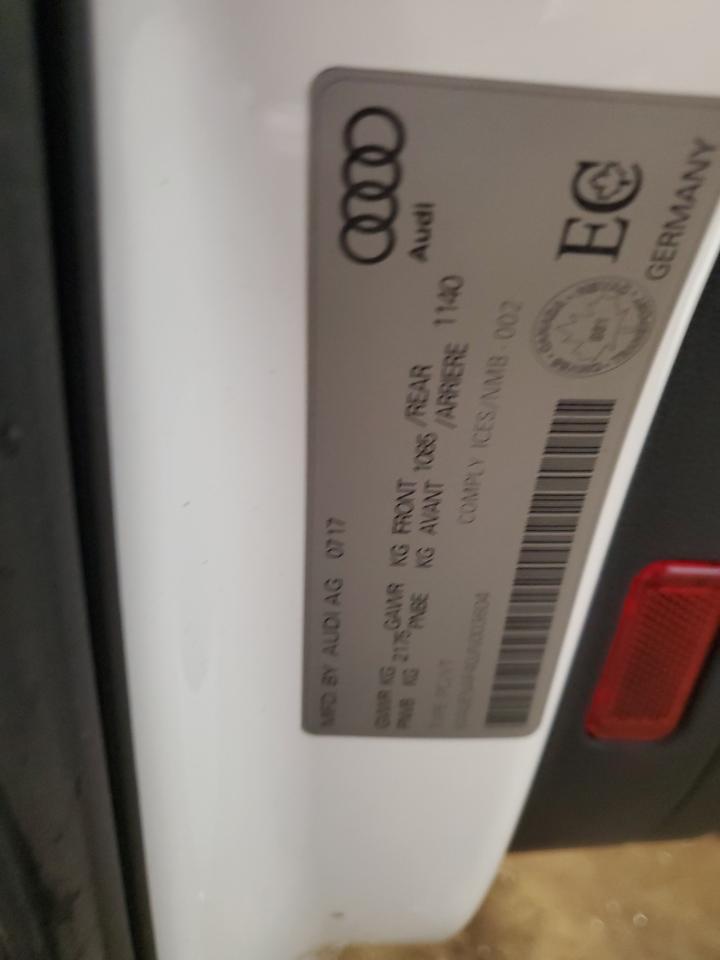 2018 Audi A4 Premium Plus VIN: WAUENAF40JN003604 Lot: 93909435