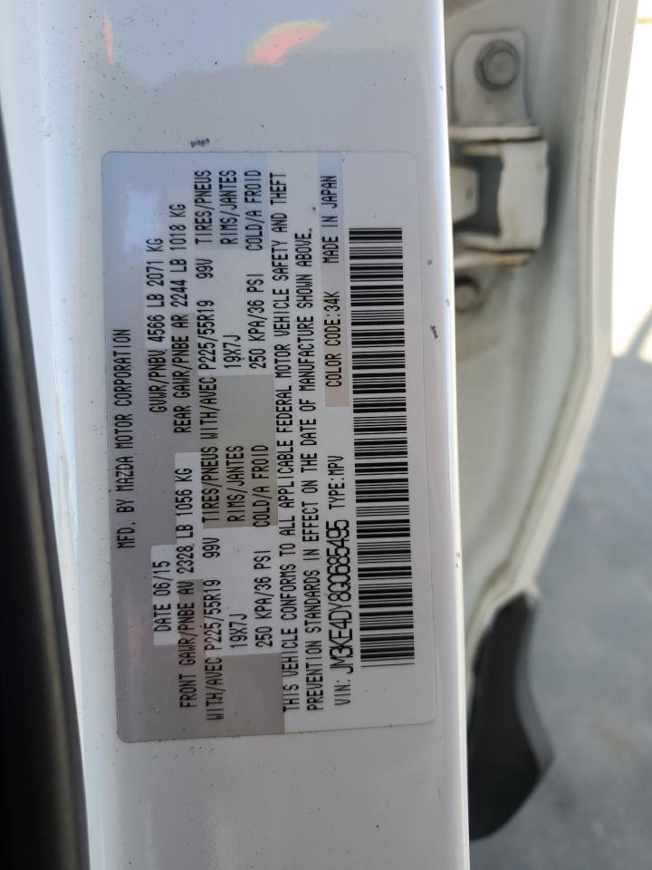 2016 Mazda Cx-5 Gt VIN: JM3KE4DY8G0685495 Lot: 91126915