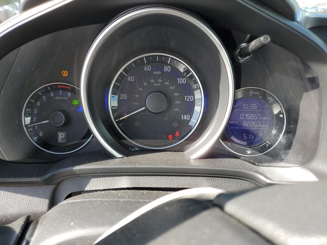 2019 Honda Fit Lx VIN: 3HGGK5H44KM737104 Lot: 93131805