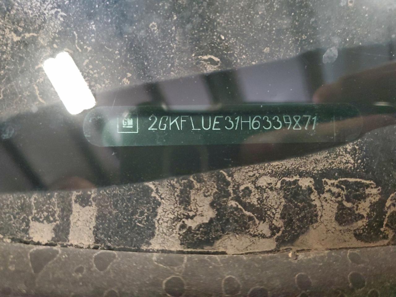 2017 GMC Terrain Slt VIN: 2GKFLUE31H6339871 Lot: 93725055