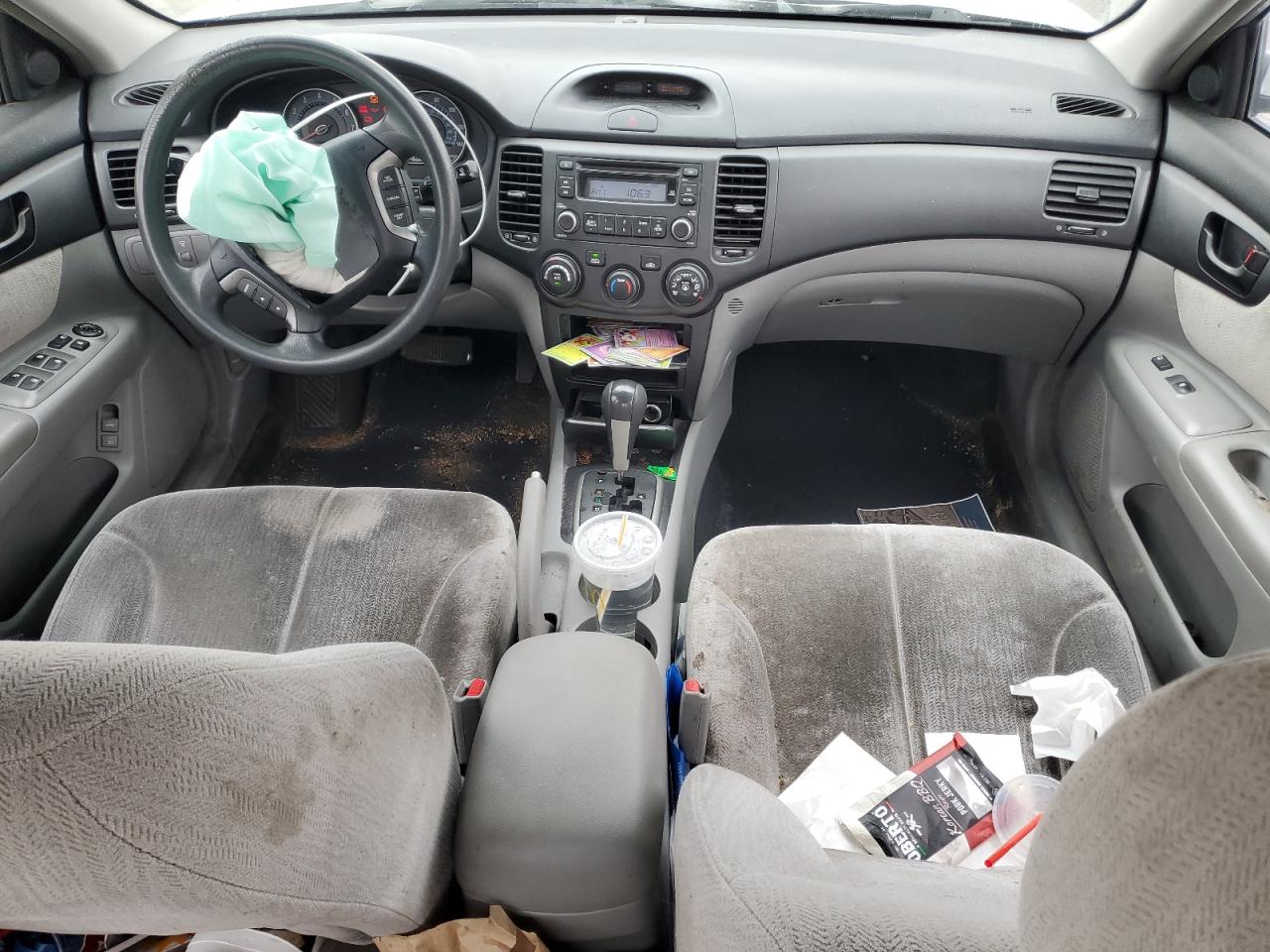 2007 Kia Optima Lx VIN: KNAGE123975145805 Lot: 91357015