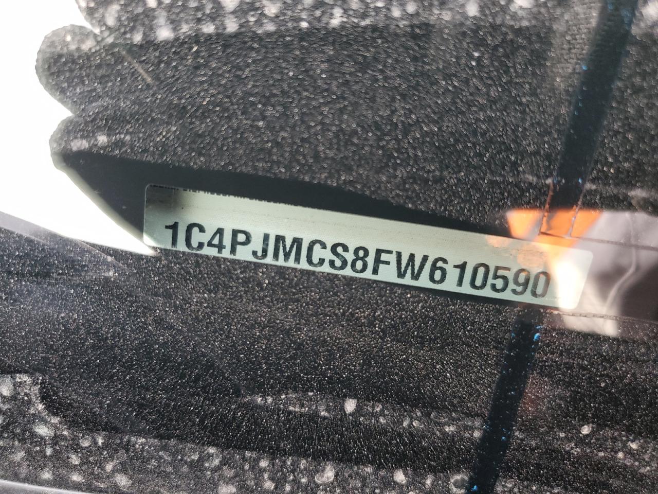 2015 Jeep Cherokee Latitude VIN: 1C4PJMCS8FW610590 Lot: 93336995