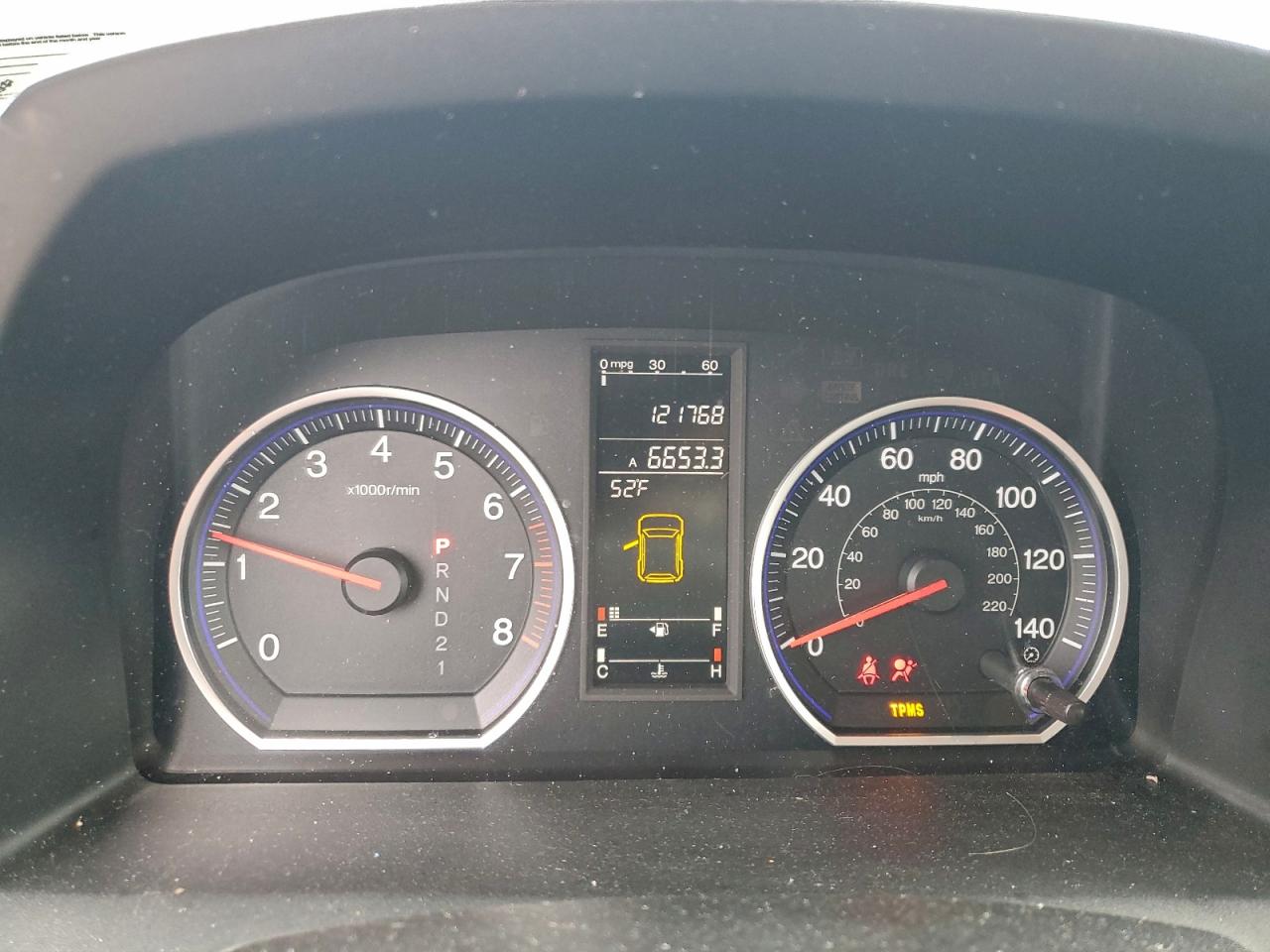 2008 Honda Cr-V Exl VIN: 5J6RE38728L003336 Lot: 93744295