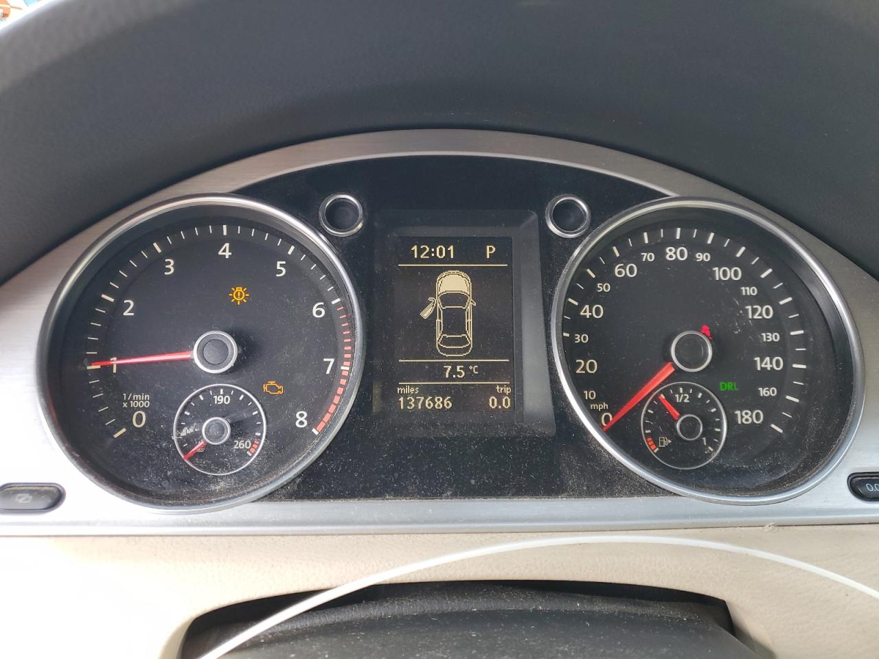 2012 Volkswagen Cc Luxury VIN: WVWHP7AN8CE513747 Lot: 93644795