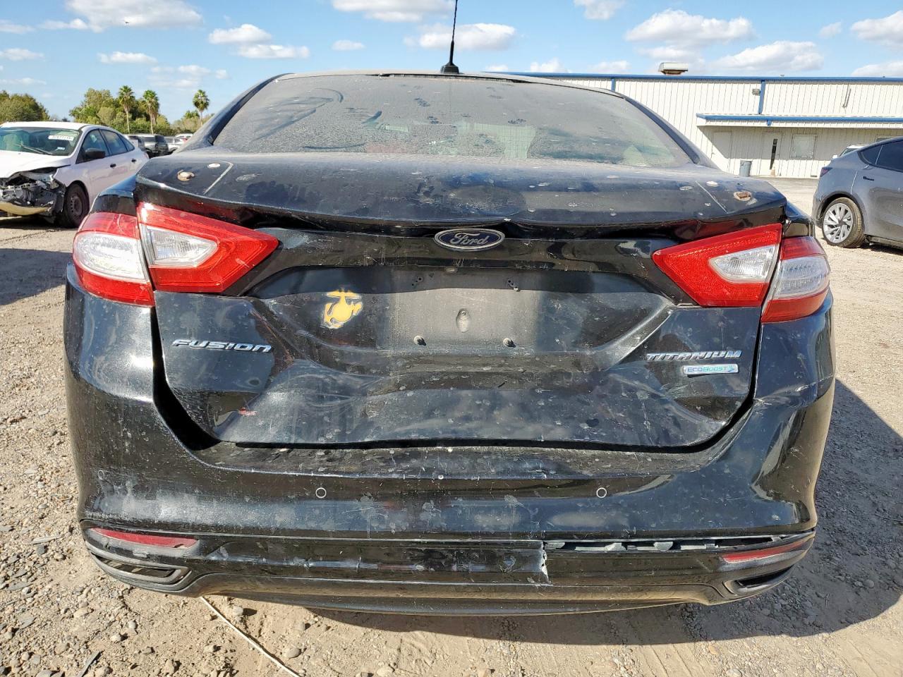 2014 Ford Fusion Titanium VIN: 3FA6P0K98ER330905 Lot: 92592835