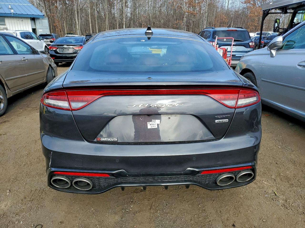 2022 Kia Stinger Gt2 VIN: KNAE55LC6N6110966 Lot: 91491135