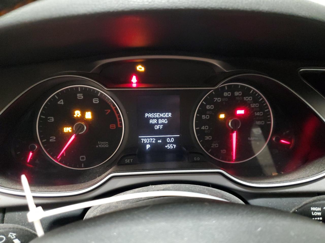 2013 Audi A4 Premium Plus VIN: WAUFFAFL1DN019775 Lot: 90933375