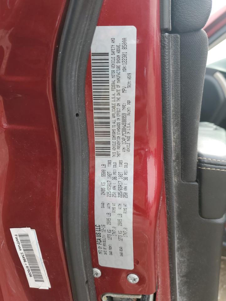 2017 Jeep Cherokee Latitude VIN: 1C4PJMCB8HW598959 Lot: 93767585