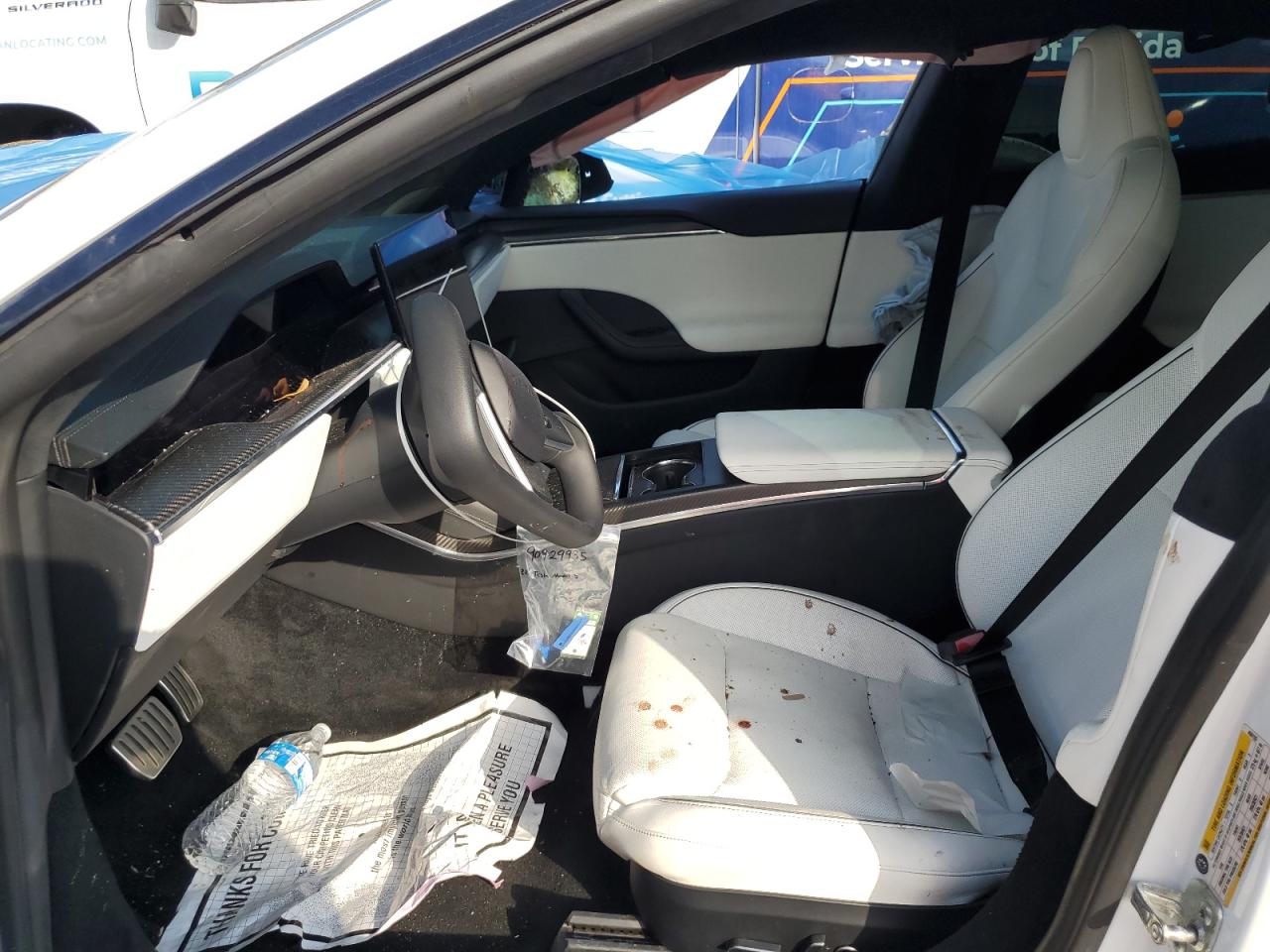 2022 Tesla Model S VIN: 5YJSA1E61NF460155 Lot: 90929935