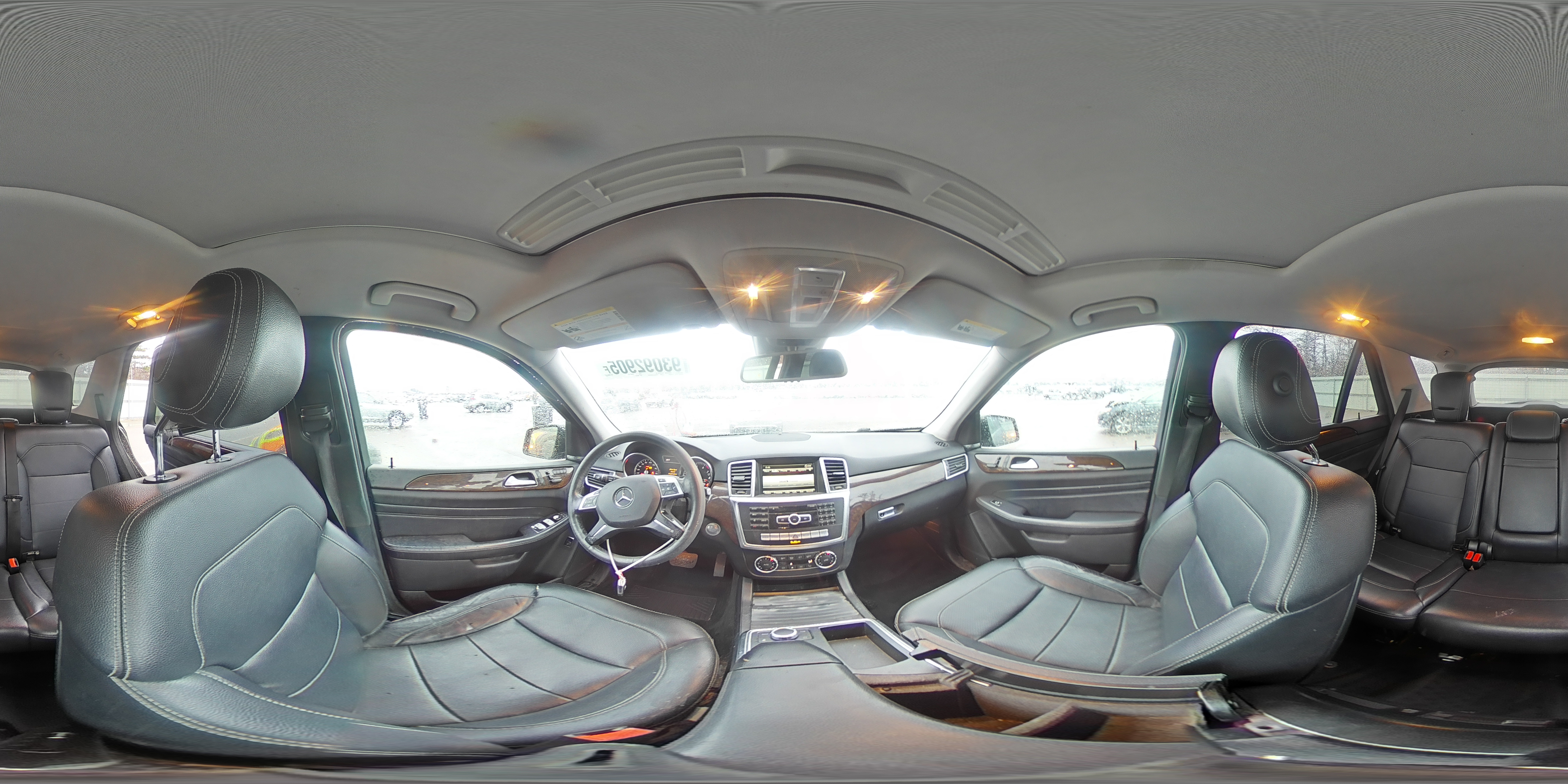 2015 Mercedes-Benz Ml 350 4Matic VIN: 4JGDA5HB8FA448602 Lot: 93092905